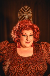 Headshot of Ida Carolina in her Miss Samhain 2022 crown.